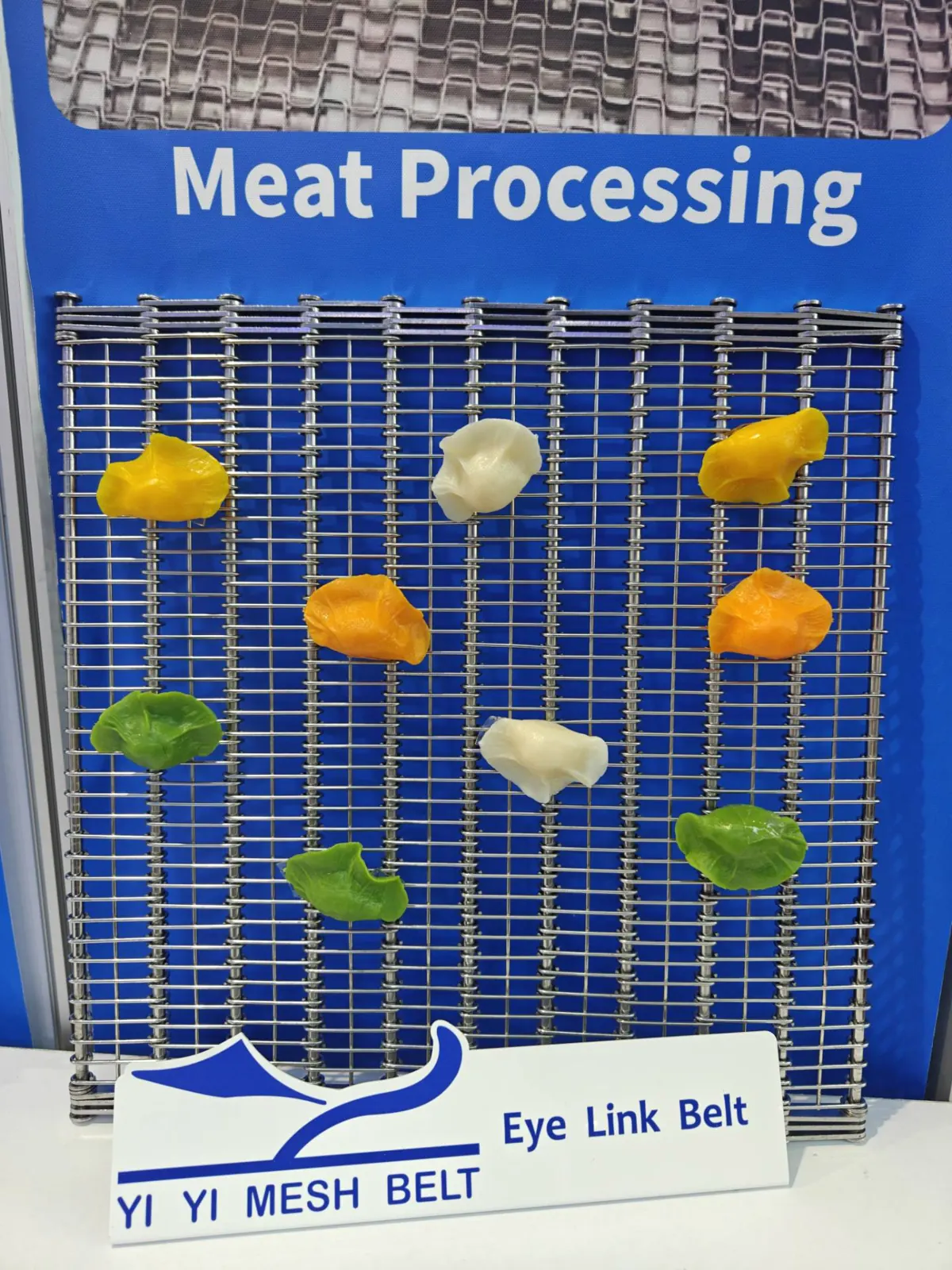 YIYI Mesh Belt booth 18.2K02 at 136th Canton Fair, Phase 1, Guangzhou