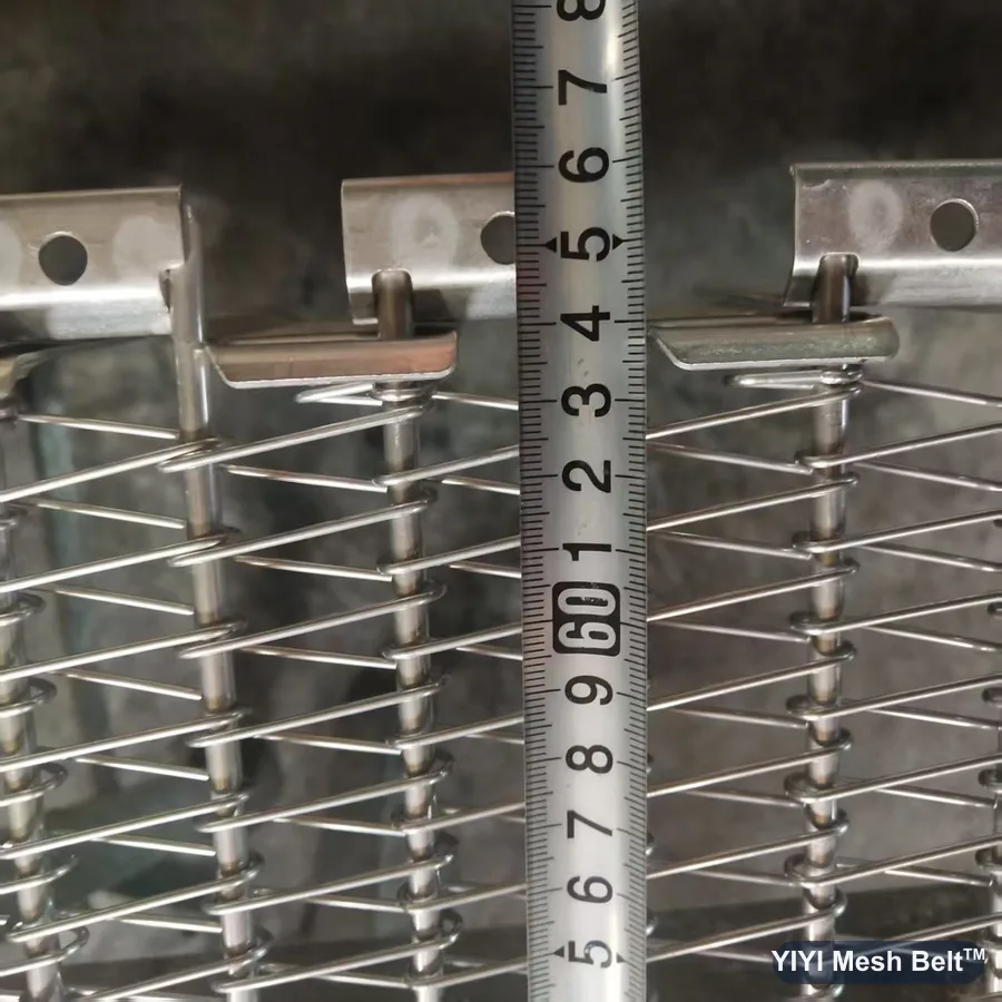 Ruler checking the 80 mm side guard height