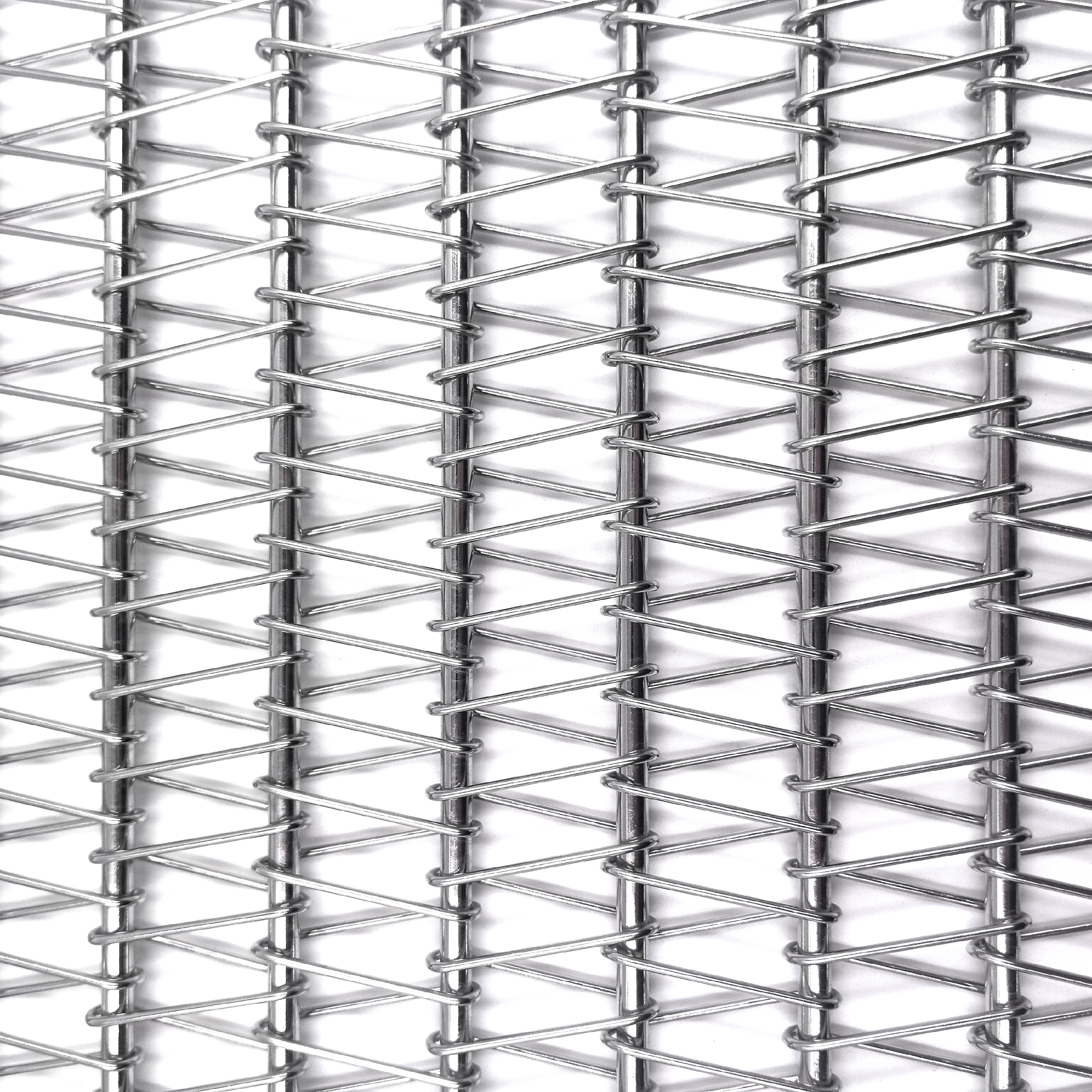 Electropolished spiral freezer belt surface