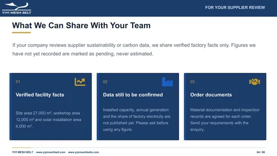 What we can share for your review — page 4